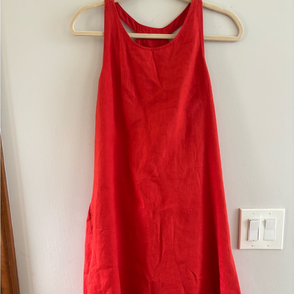 Banana Republic Linen dress Size 4 Petite